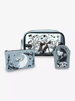 Disney The Nightmare Before Christmas Tonal Characters Cosmetic Bag Set