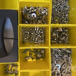 Hurricane Aluminum Shutter Screws And Bolts With Stanley Case