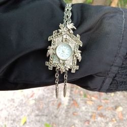 Cookoo Watch Necklace Pendent 