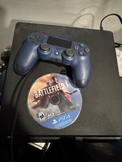 🎮 PlayStation 4 Slim 1TB Console + Controller + Battlefield 1 + HDMI – Ready to Play