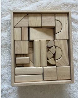 Melissa & Doug 60  wooden blocks