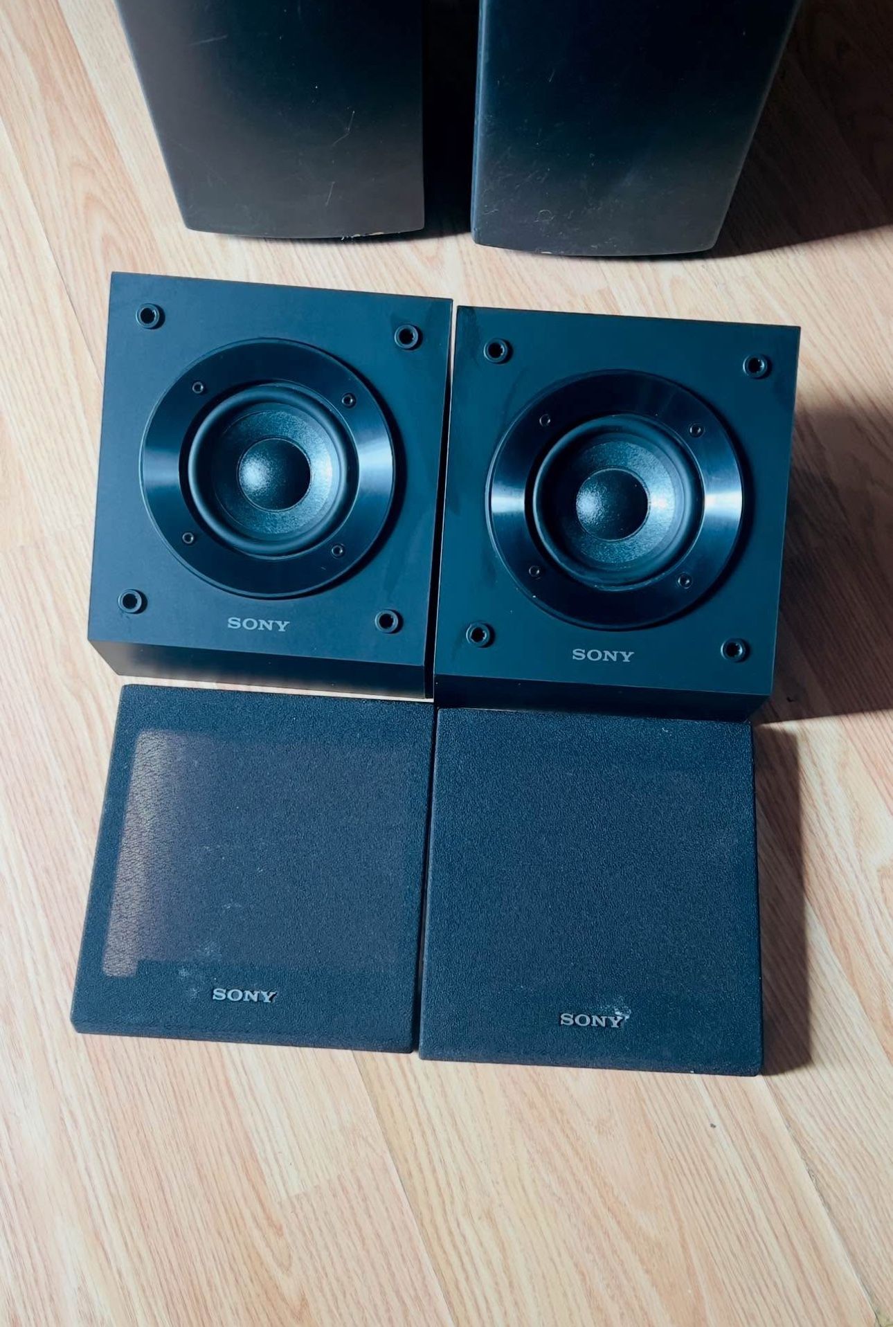 Sony SSCSE Dolby Atmos Enabled Speakers, Black (Pair), 4 Inch (Pack of 2)Tested  
