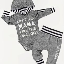 Brand New Baby Boys Hoodie Set 