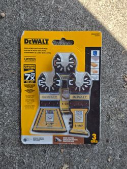 Dewalt wood cutting Oscillating saw blades