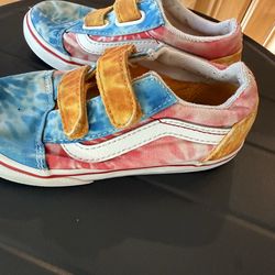 Toddler tie-dye vans size 9