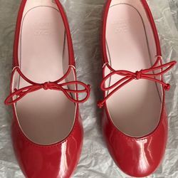 Janie and Jack Patent Bow Ballet Flat