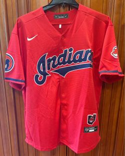 Cleveland Indians men’s large baseball jersey