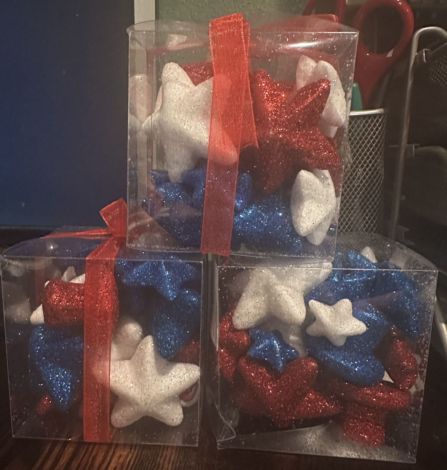 Red, White  & Blue Table Scatters🇺🇸 Bundle Of 3