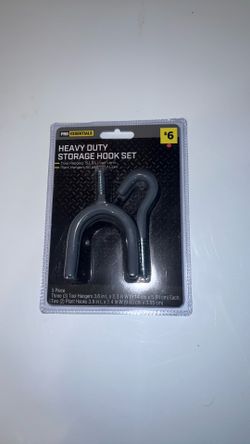 Heavy Duty Storage Hook Set (5 pieces)