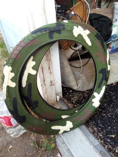 20'' X 2.49 Brand New Camo Tires
