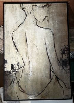 Large Z Gallery Framed Art 56”x38”