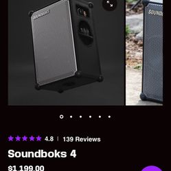 Soundboks 4 $999 OBO