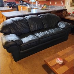 Sofa - Leather - Green