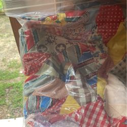Star Hand Sewn Quilt Top 40 Dollars 2 Quilt Scraps For Making Quilt Top 40 Dollars 