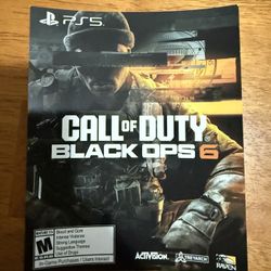 PS5 Black Ops 6 Digital Code