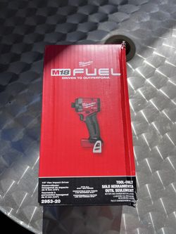 Milwaukee M18 Brushless 1/4” Compact Impact Driver Tool Only (2953-20)
