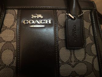 Coach Signature Andrea Carryall   Purse / Bag in Brown