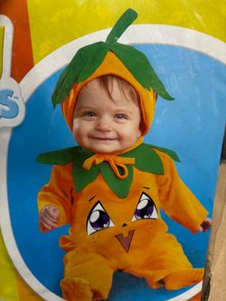 New, Baby Pumpkin π Costume size 12-18 mos