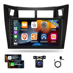 Toyota Yaris Car Stereo, Backup Cam, Android Auto, Carplay, & Navigation 