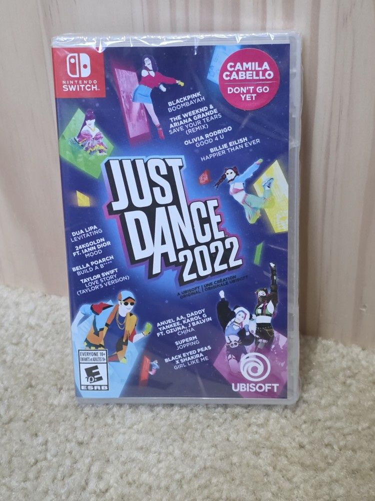 Unopened Nintendo Switch Just Dance 2022