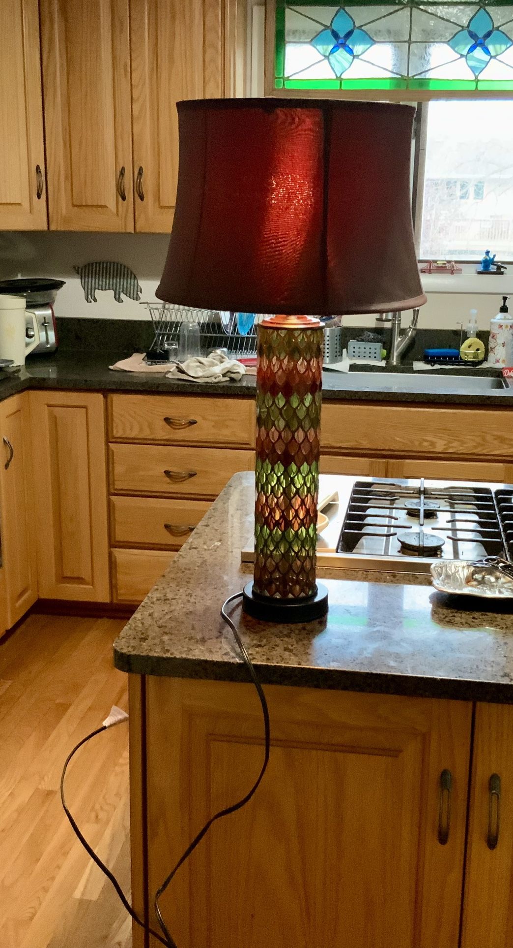 Vintage  Tall  Lamp