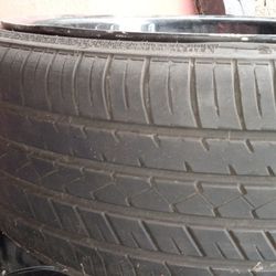 From A Charger ,1 Rim Is Damaged 