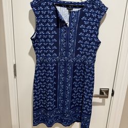 Talbots Blue Dress New