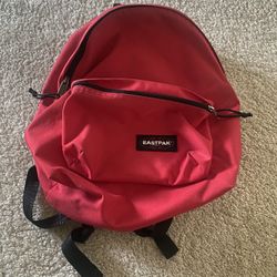 East Pak Red Backpack