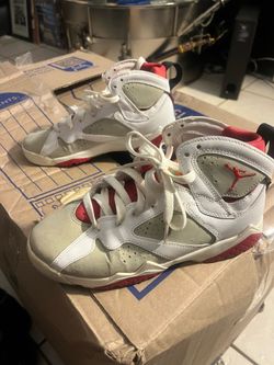 Size 5Y Air Jordan Retro 7s Hare