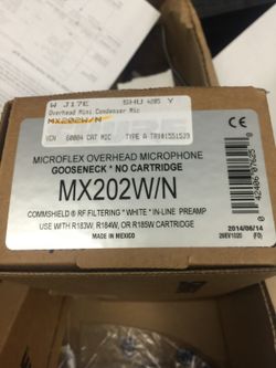 Shure Mini-Condenser Cardioid Overhead Mic