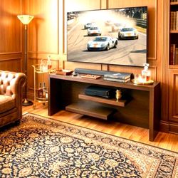 Pristine Modern Espresso TV Stand / Console Table - 64" Wide (Fits up to 70" TVs)