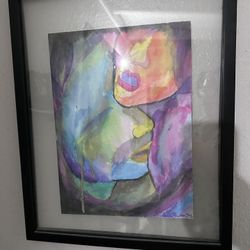 Water Color Lovers Painting