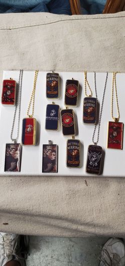 USMC Marine Corps Pendant Necklaces/ price is Each item