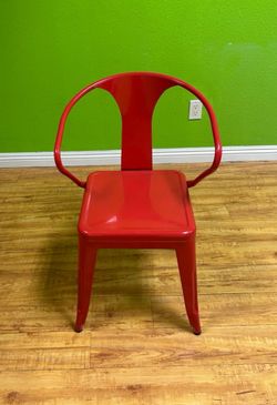 Red Metal Chairs