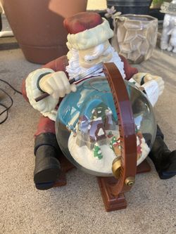 Mr. Christmas Vintage Snowglobe Xmas decor Working 