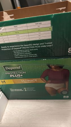 Depend adult underwear medium FREE