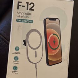 Magnetic Wireless Car Charger (NEW)