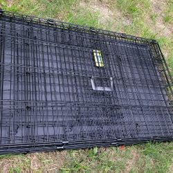 Double Door Folding Wire  Crate