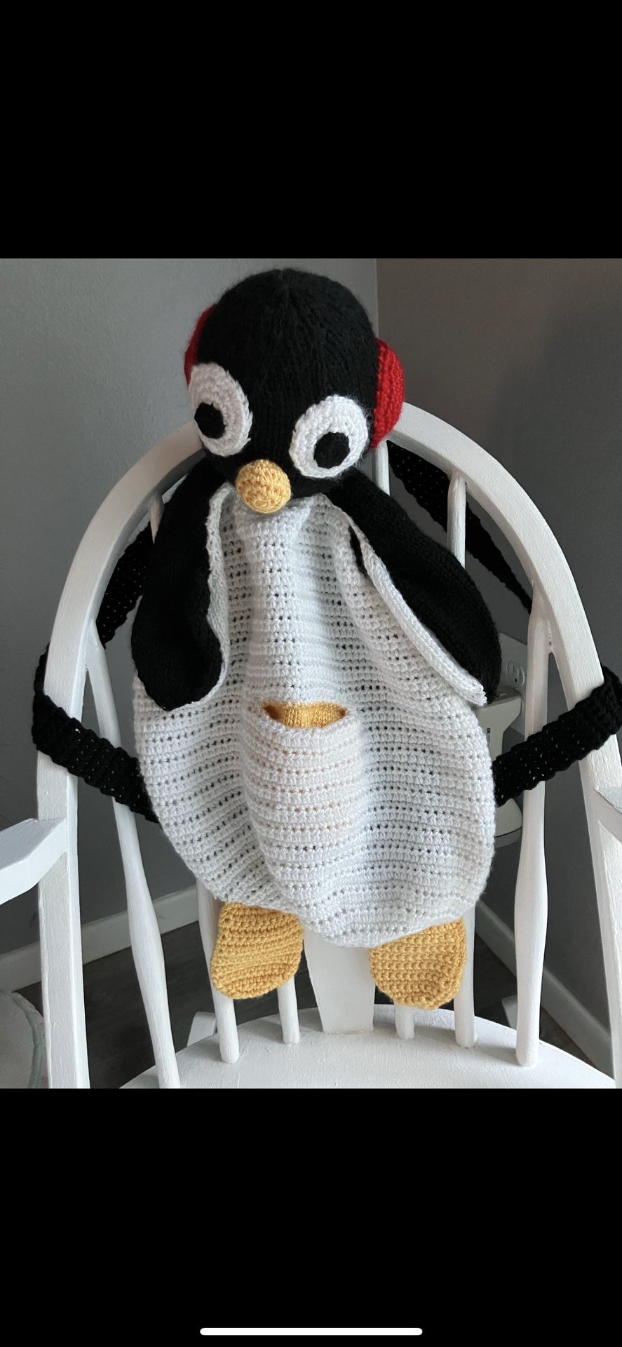 Backpack Purse Knitted 