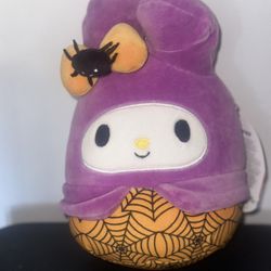 Squish-mallow Sanrio Halloween Purple and Orange BNWT