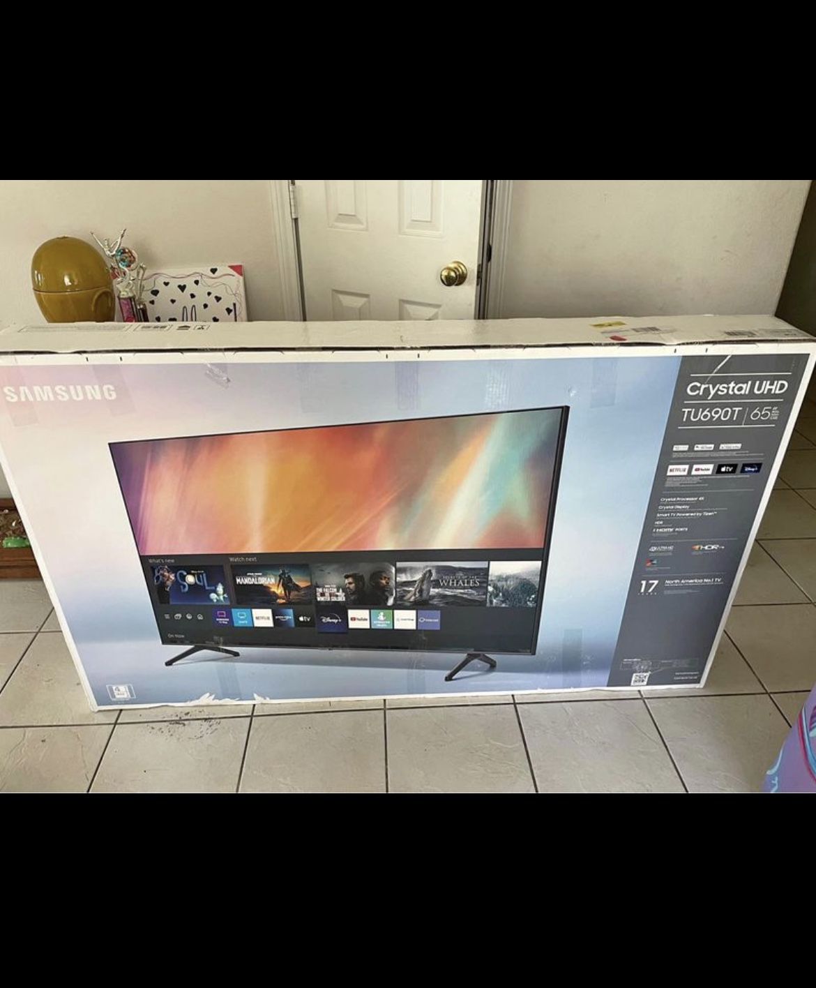 65” Samsung Smart 4k LED Uhd Tv
