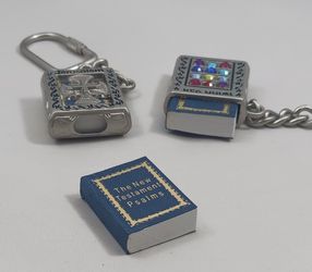 Metal Bible Keychain