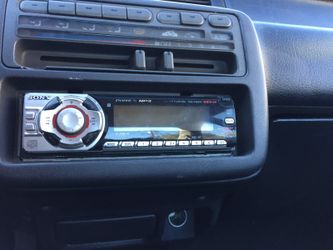 Sony head unit