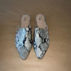 NY&C Snake Print Sandal Shoes