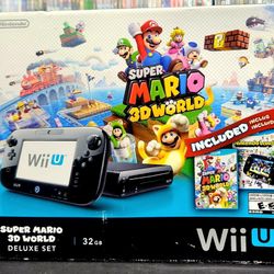 Nintendo Wii U Console Used In Box 