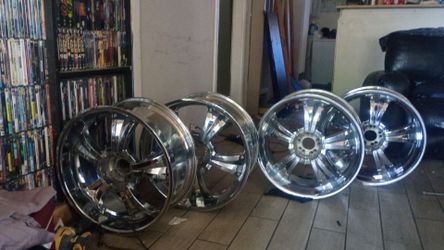 U2 rims no tires