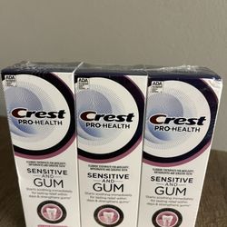 Crest Pro-Health Gum and Sensitivity, Sensitive Toothpaste, All Day Protection, 3.7 oz