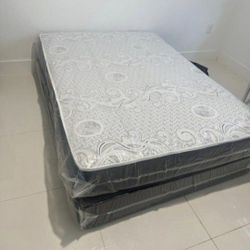 Full Size Mattress With Box spring Set New Mattress Bed Full Size 