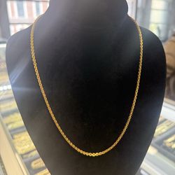 24k Hermese chain