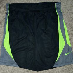 Nike Youth Multi-Color Avalanche Basketball Shorts With Drawstring